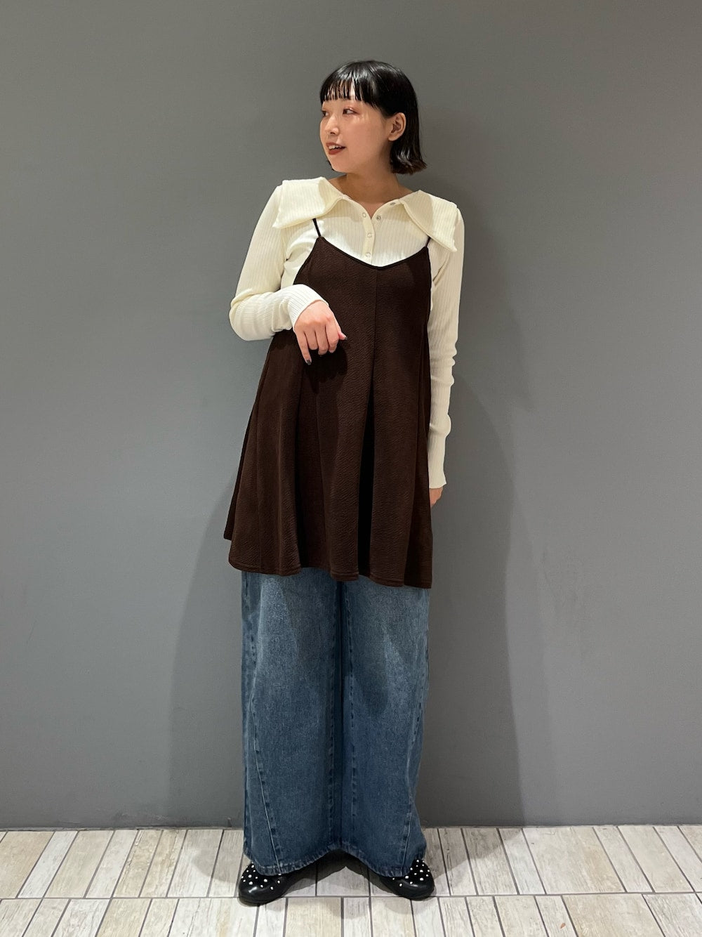 KBF 水手領羅紋上衣