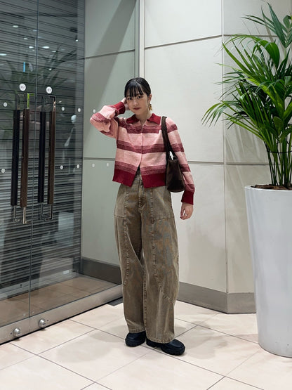 KBF 漸層條紋 cardigan