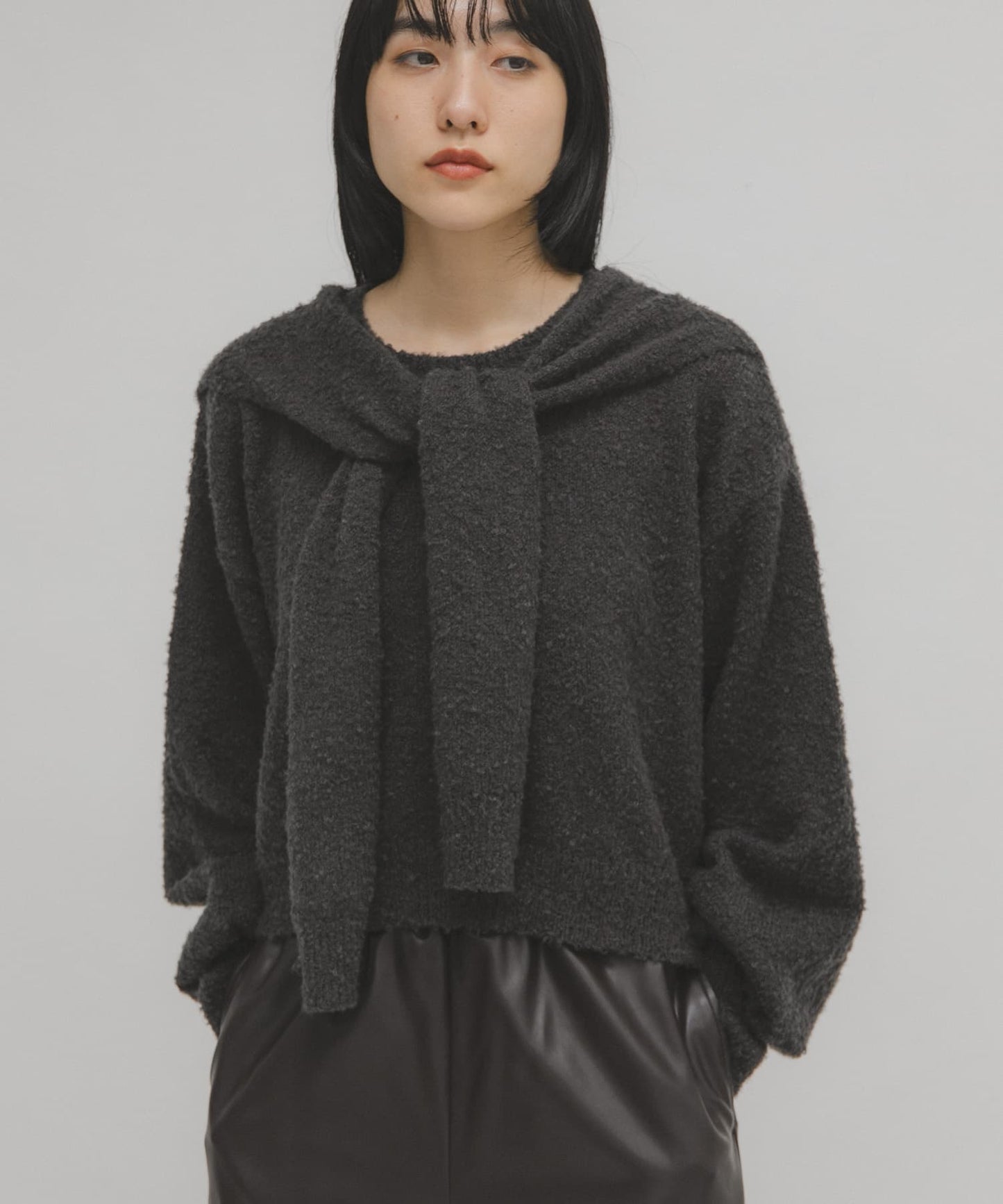 KBF knot layered knit