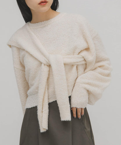 KBF knot layered knit