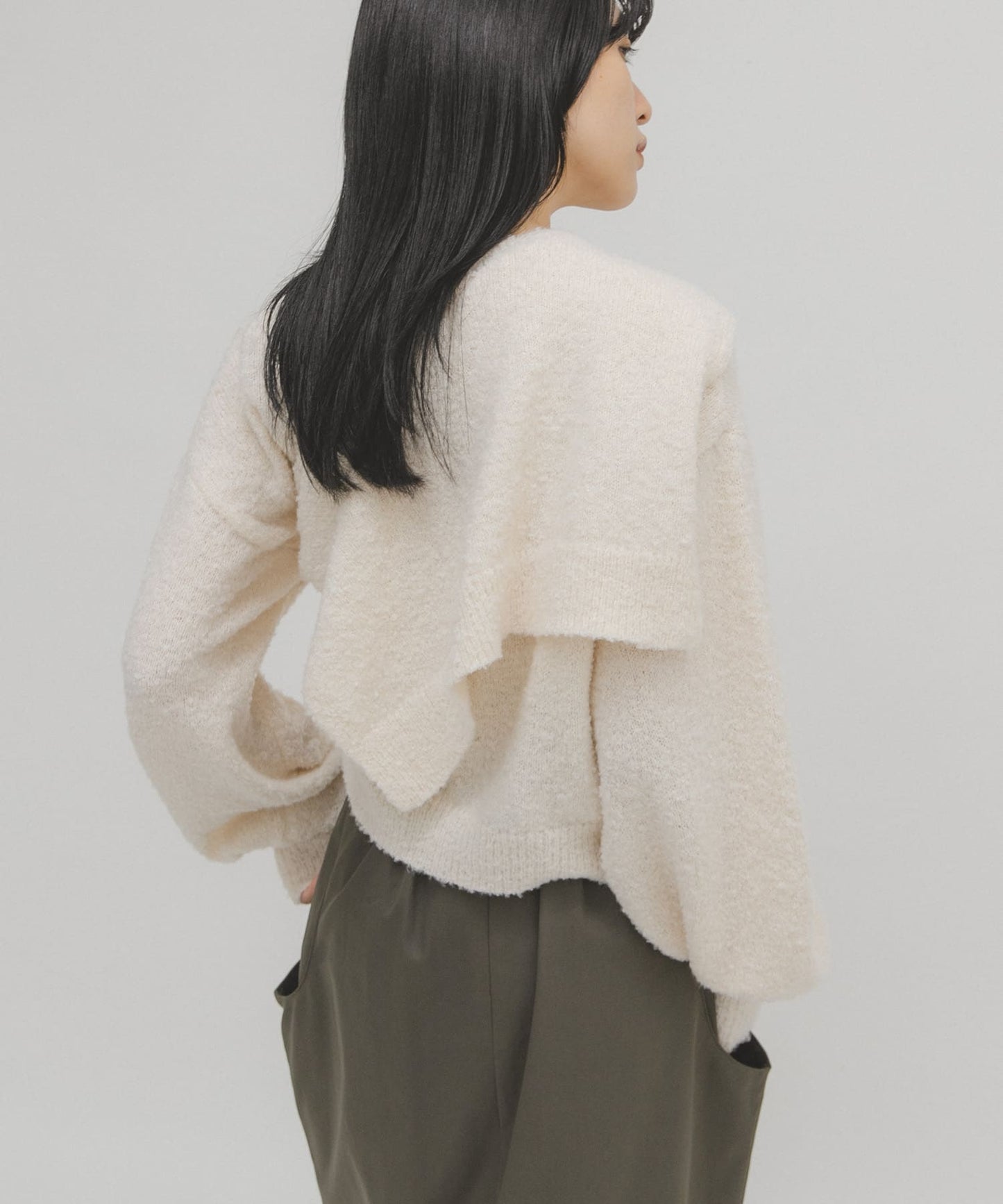 KBF knot layered knit