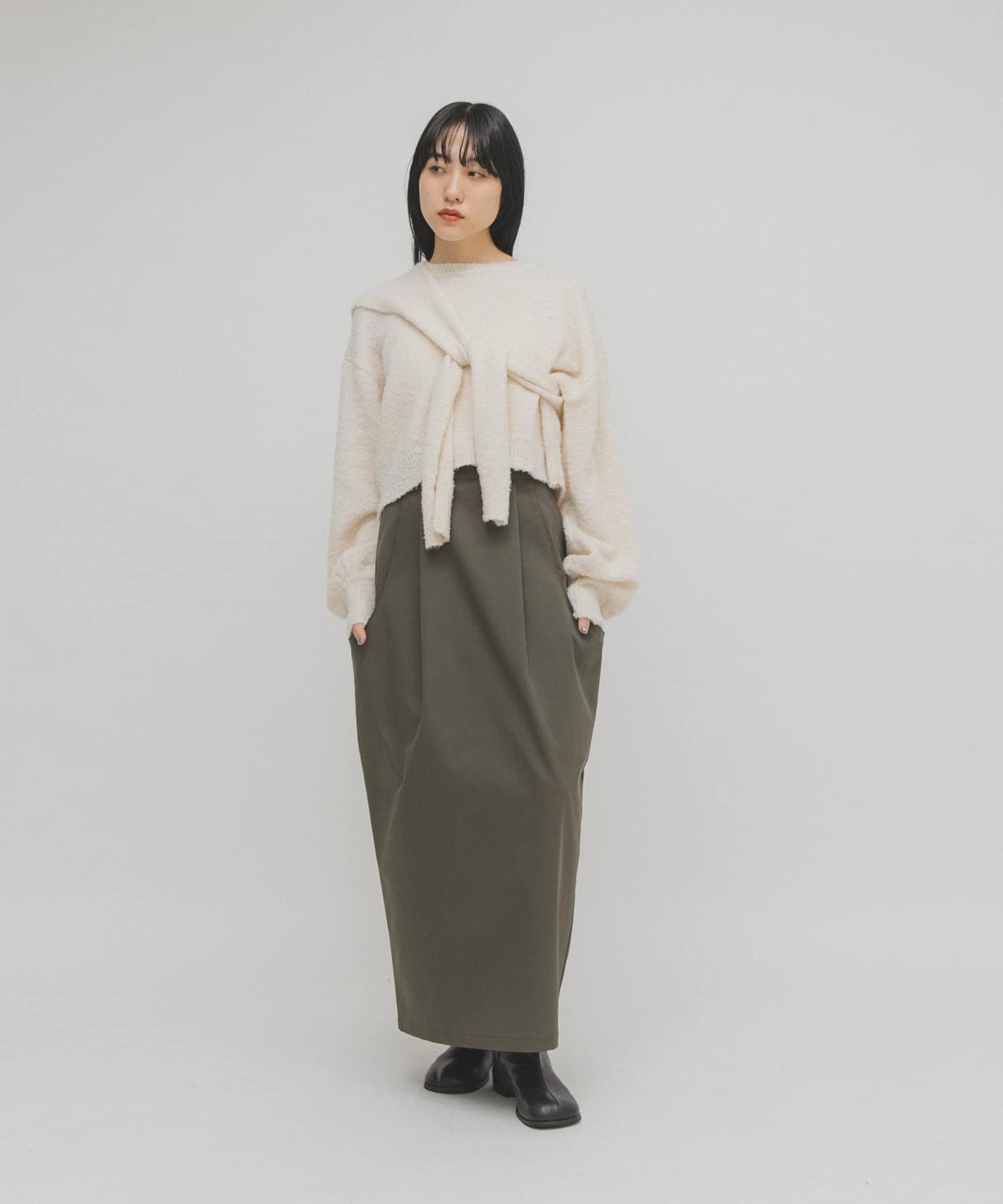 KBF knot layered knit