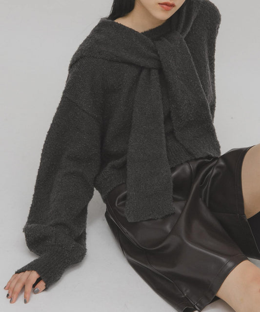 KBF knot layered knit