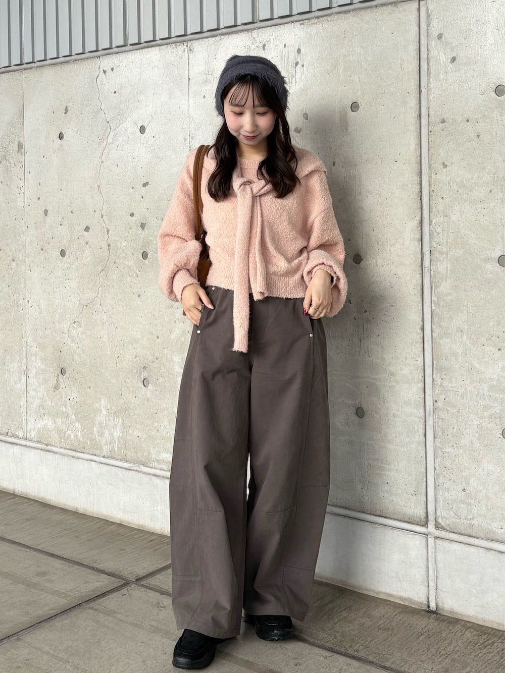 KBF knot layered knit