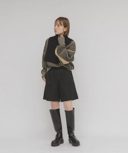 「每年大熱」KBF半拉鍊拼色Knit