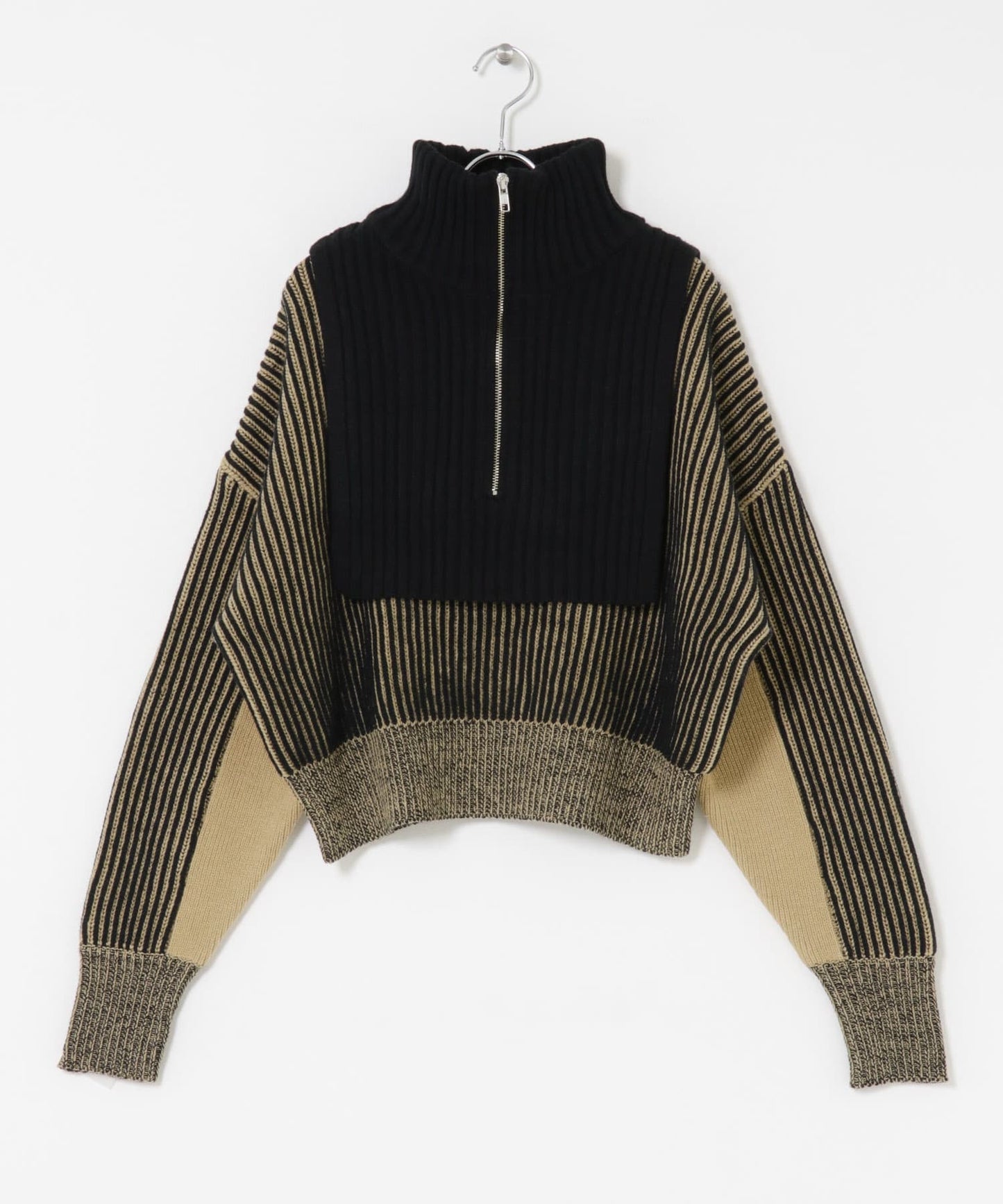 「每年大熱」KBF半拉鍊拼色Knit