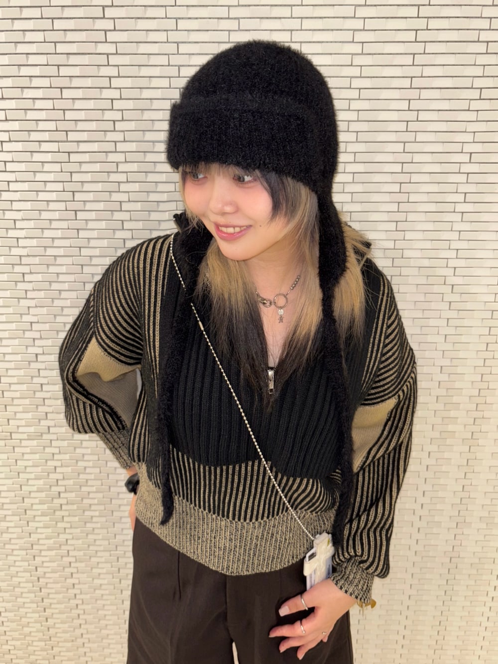 「每年大熱」KBF半拉鍊拼色Knit