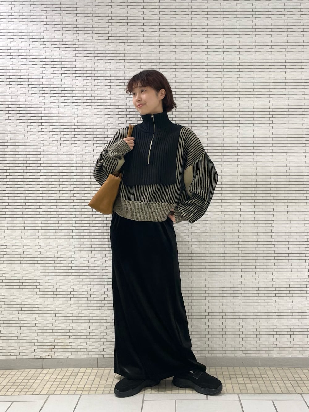 「每年大熱」KBF半拉鍊拼色Knit