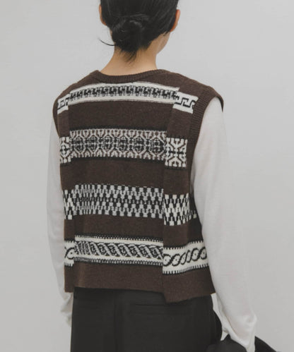 KBF 圖騰綁帶背心