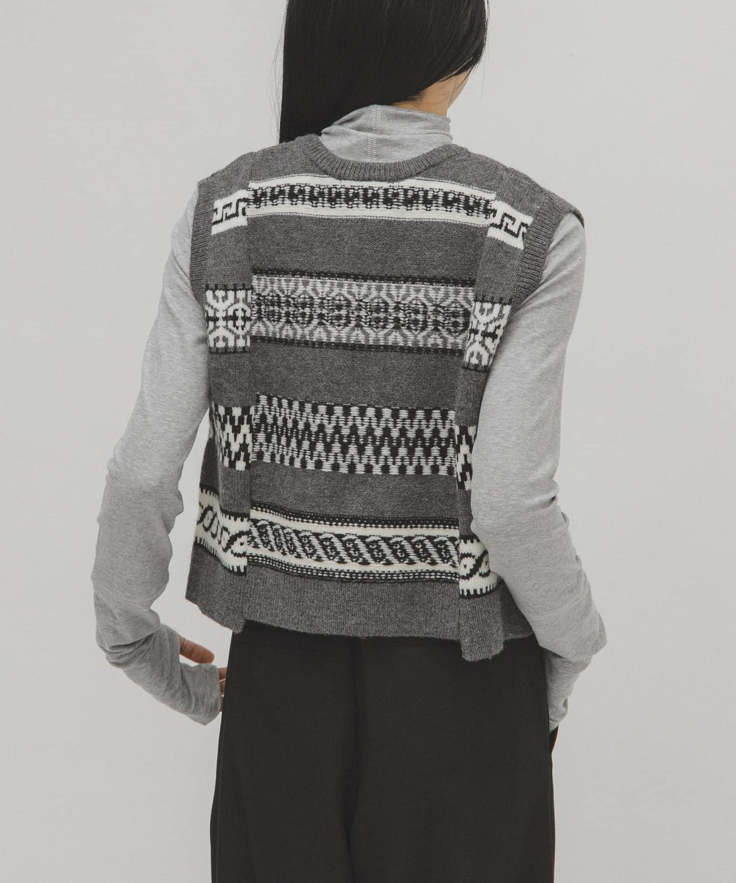 KBF 圖騰綁帶背心