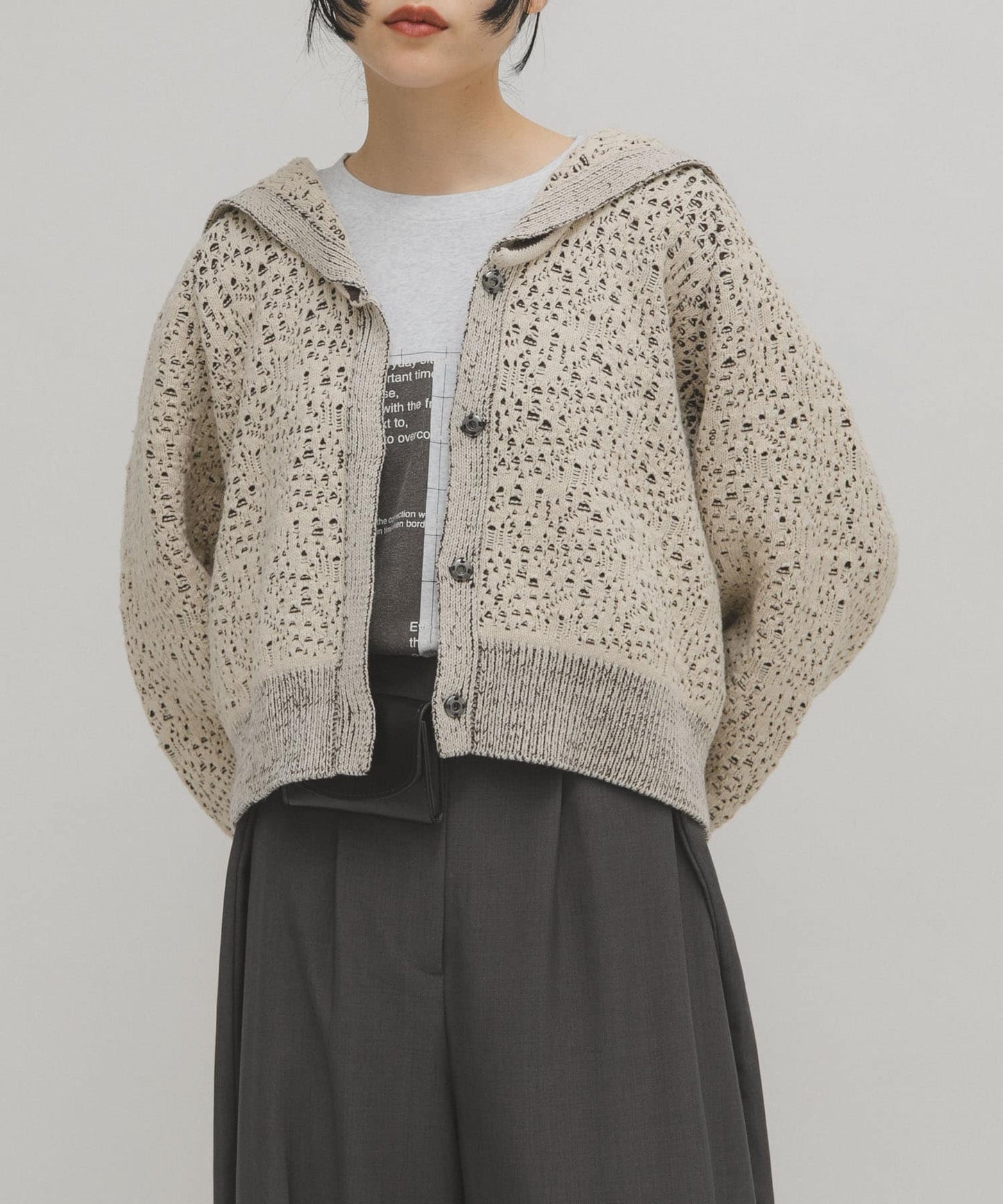 KBF 水手領cardigan