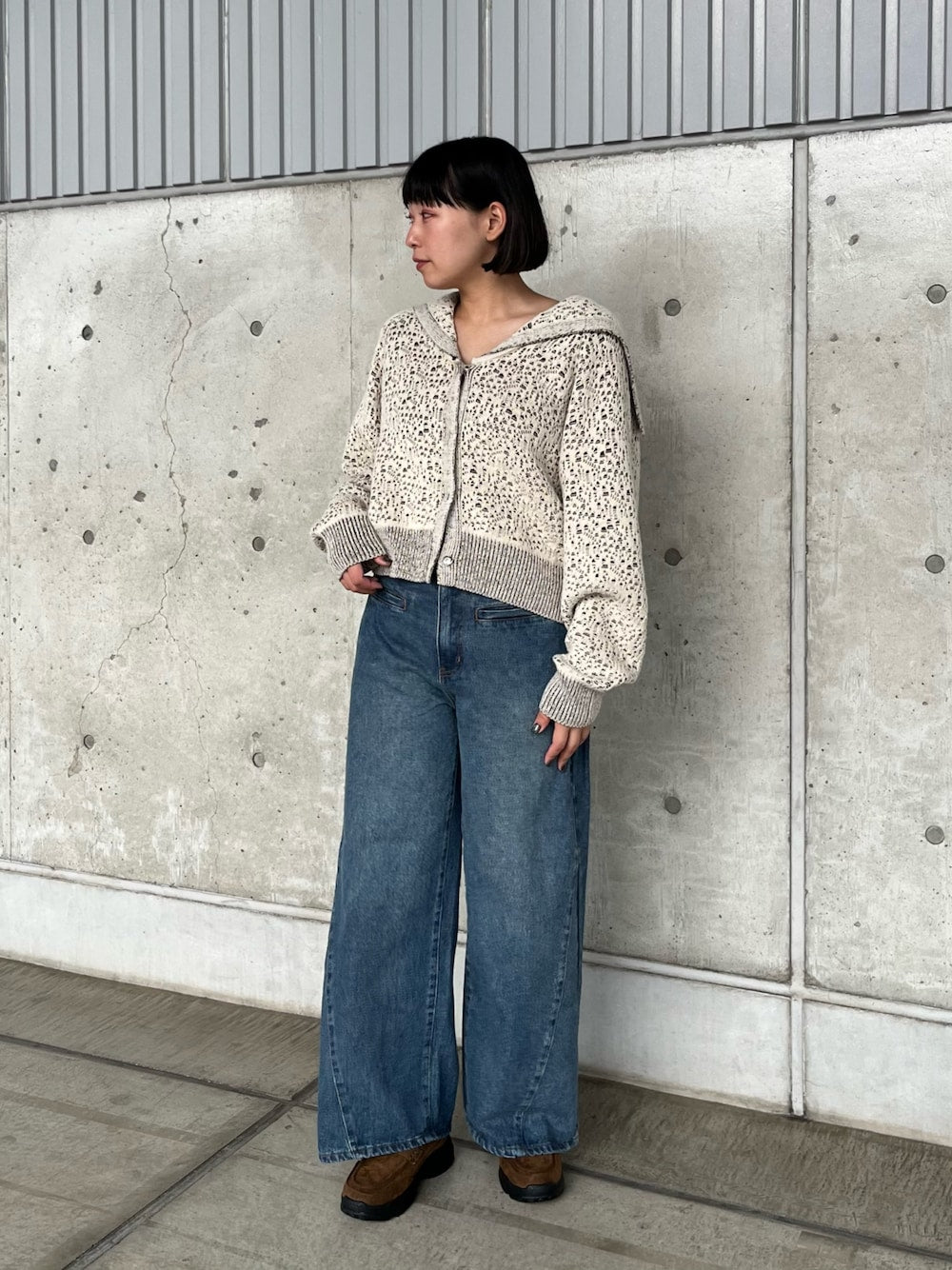 KBF 水手領cardigan