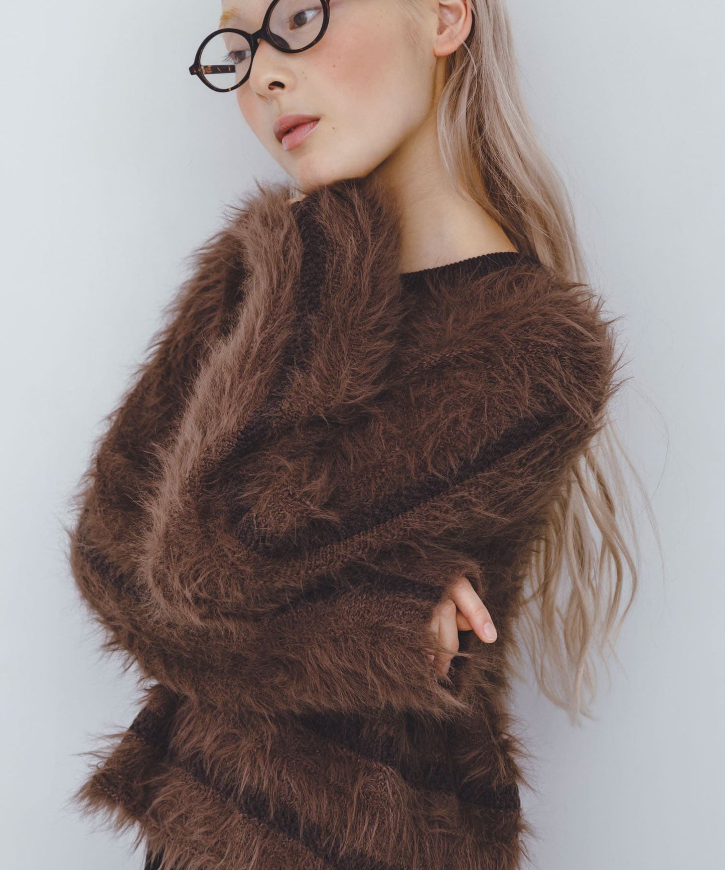 KBF 線條設計毛絨上衣