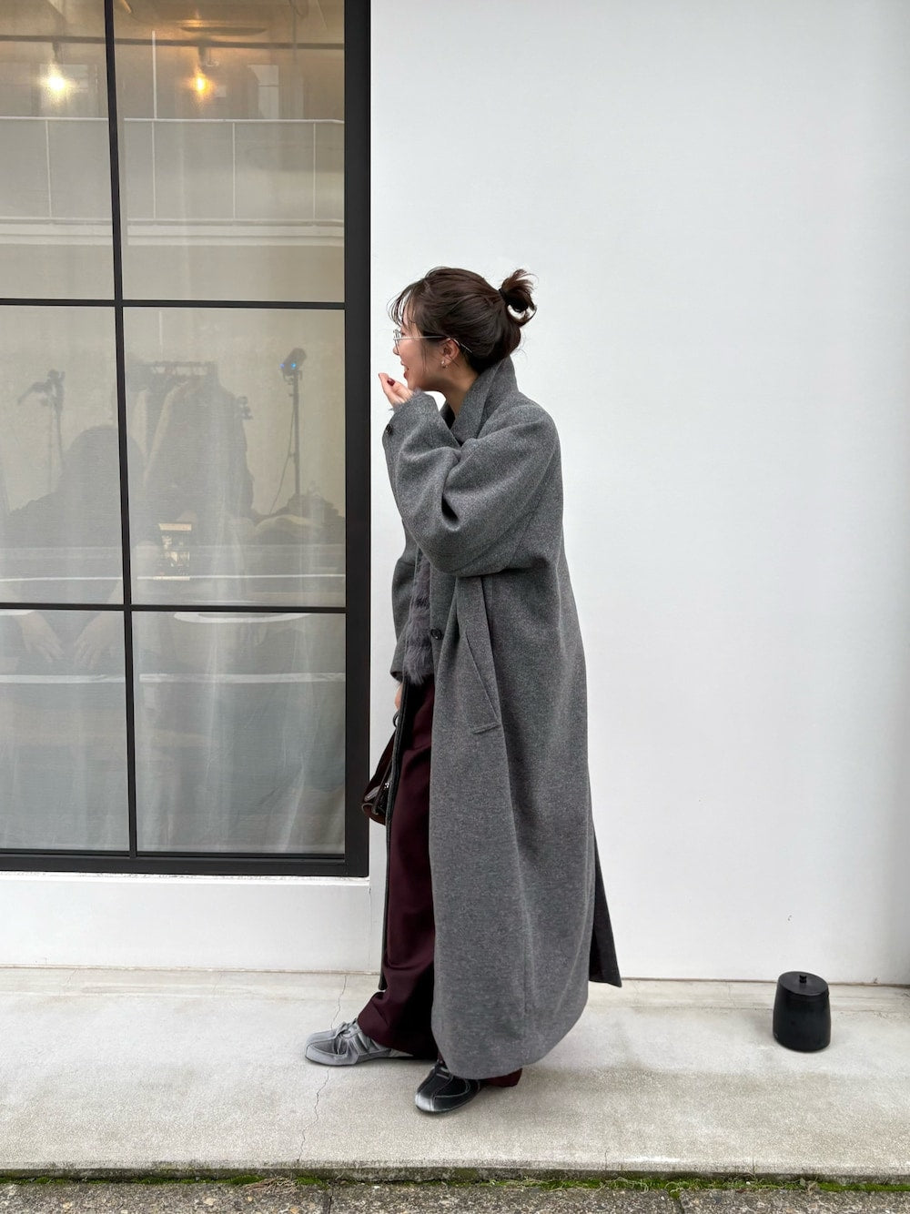 KBF 線條設計毛絨上衣