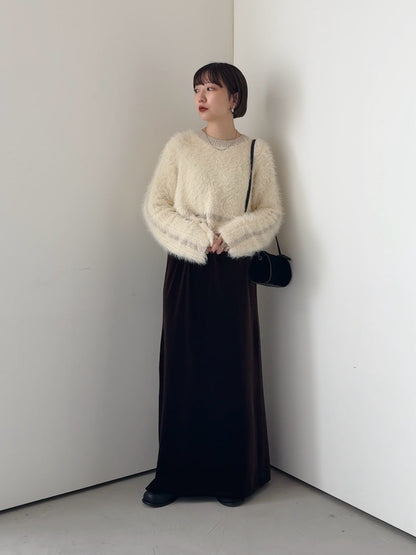 KBF 線條設計毛絨上衣