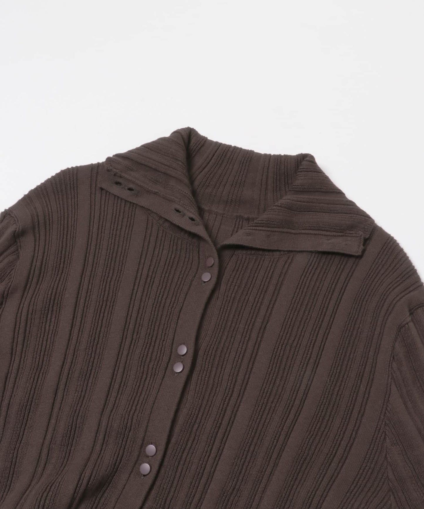 KBF 紐扣隨機羅紋針織衫