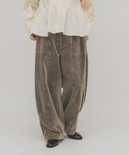 KBF 燈芯絨錐型褲