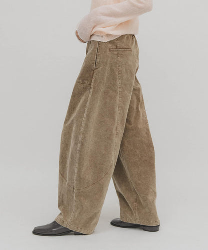 KBF 燈芯絨錐型褲