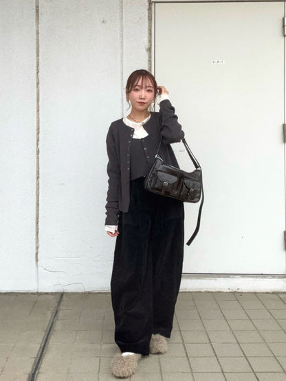 KBF 燈芯絨錐型褲