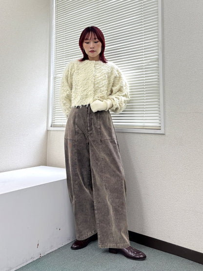 KBF 燈芯絨錐型褲