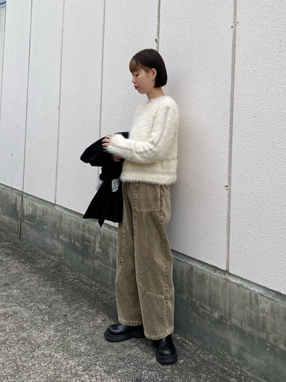 KBF 燈芯絨錐型褲