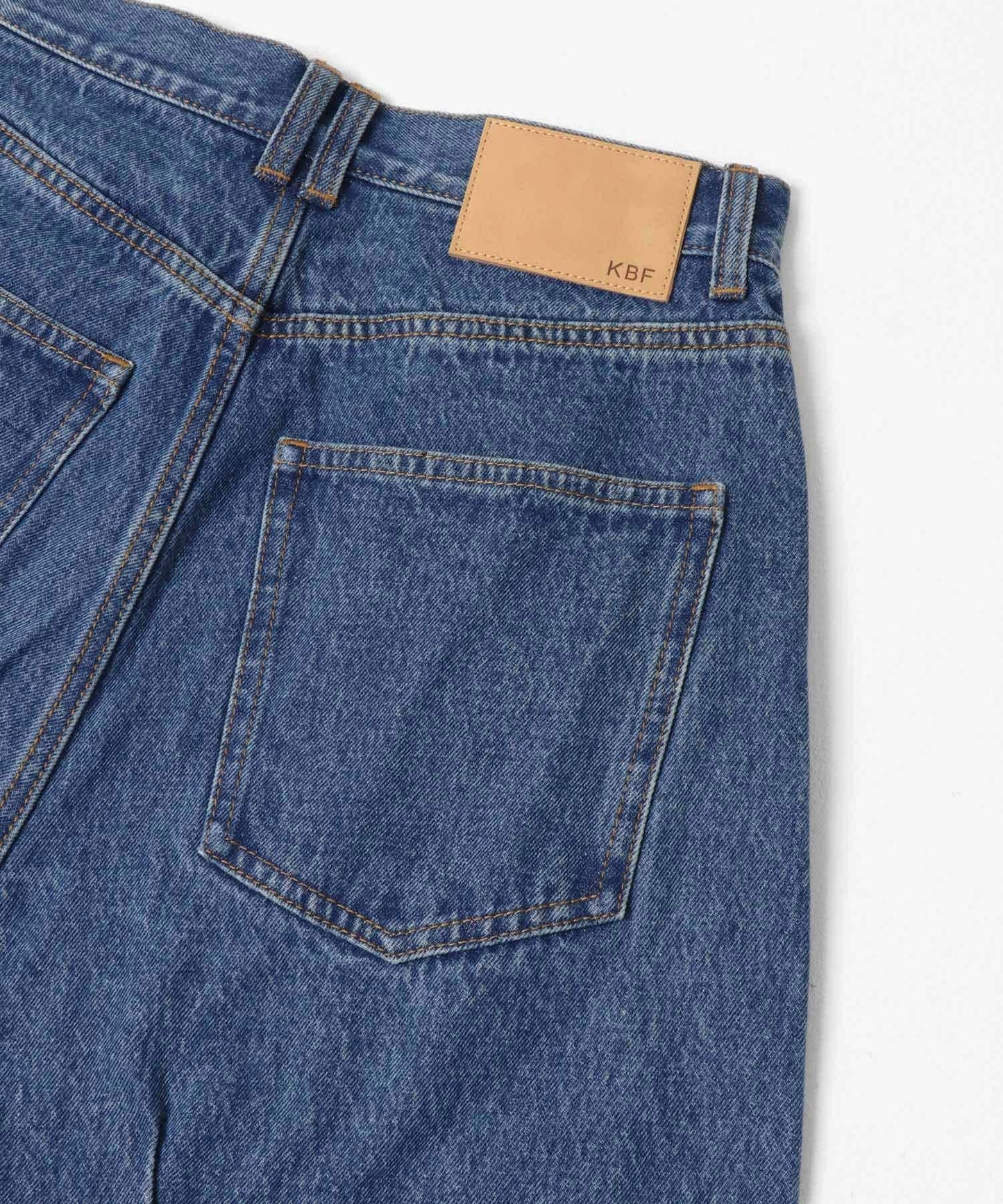 KBF 設計寬牛仔褲