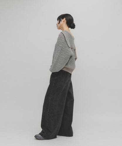 KBF WIDE 修身牛仔褲