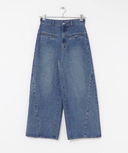 KBF WIDE 修身牛仔褲