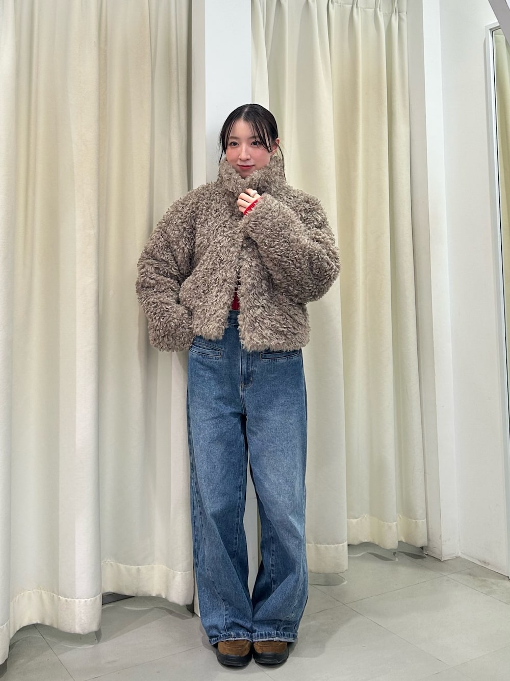 KBF WIDE 修身牛仔褲