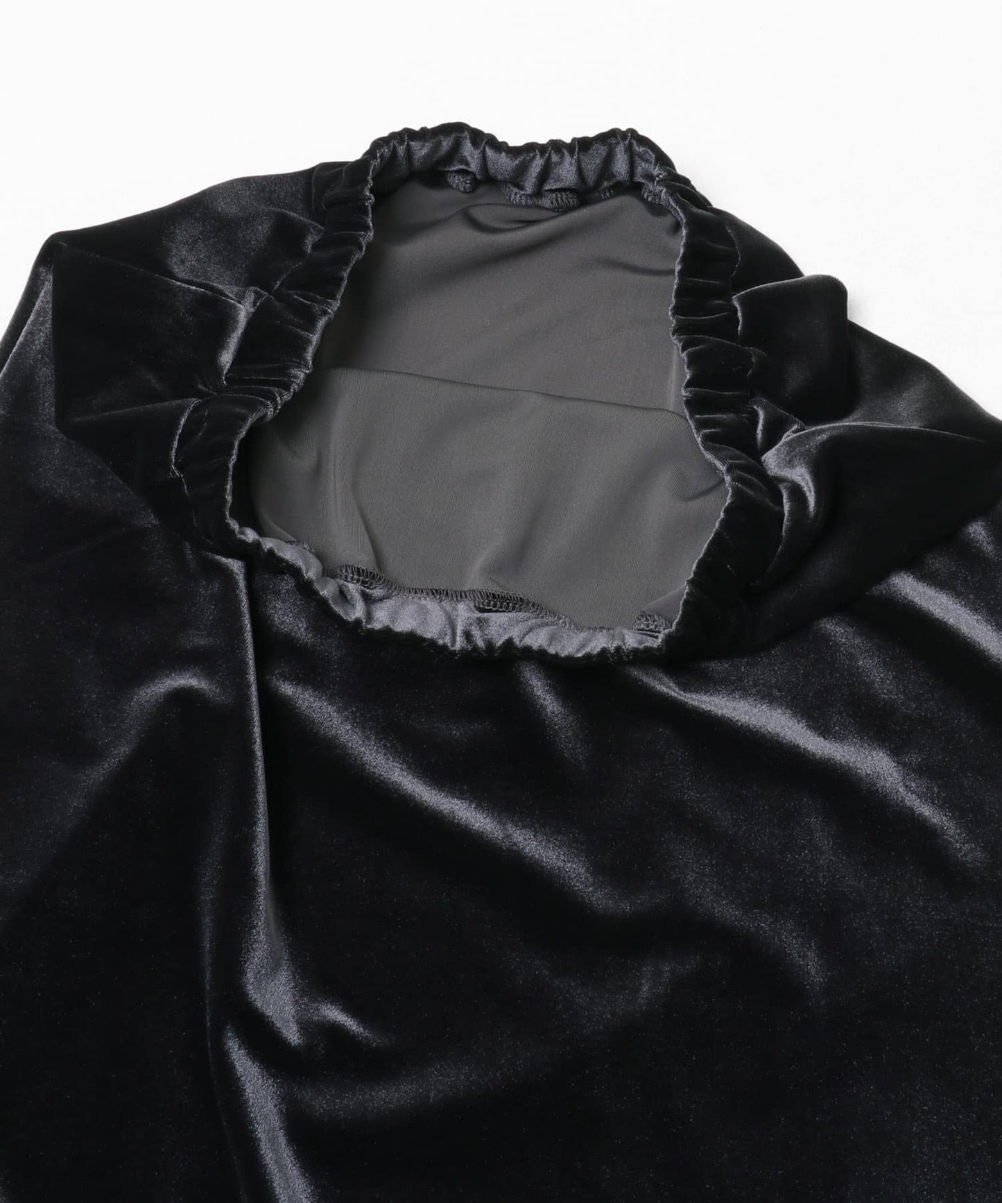 KBF 光澤天鵝絨裙