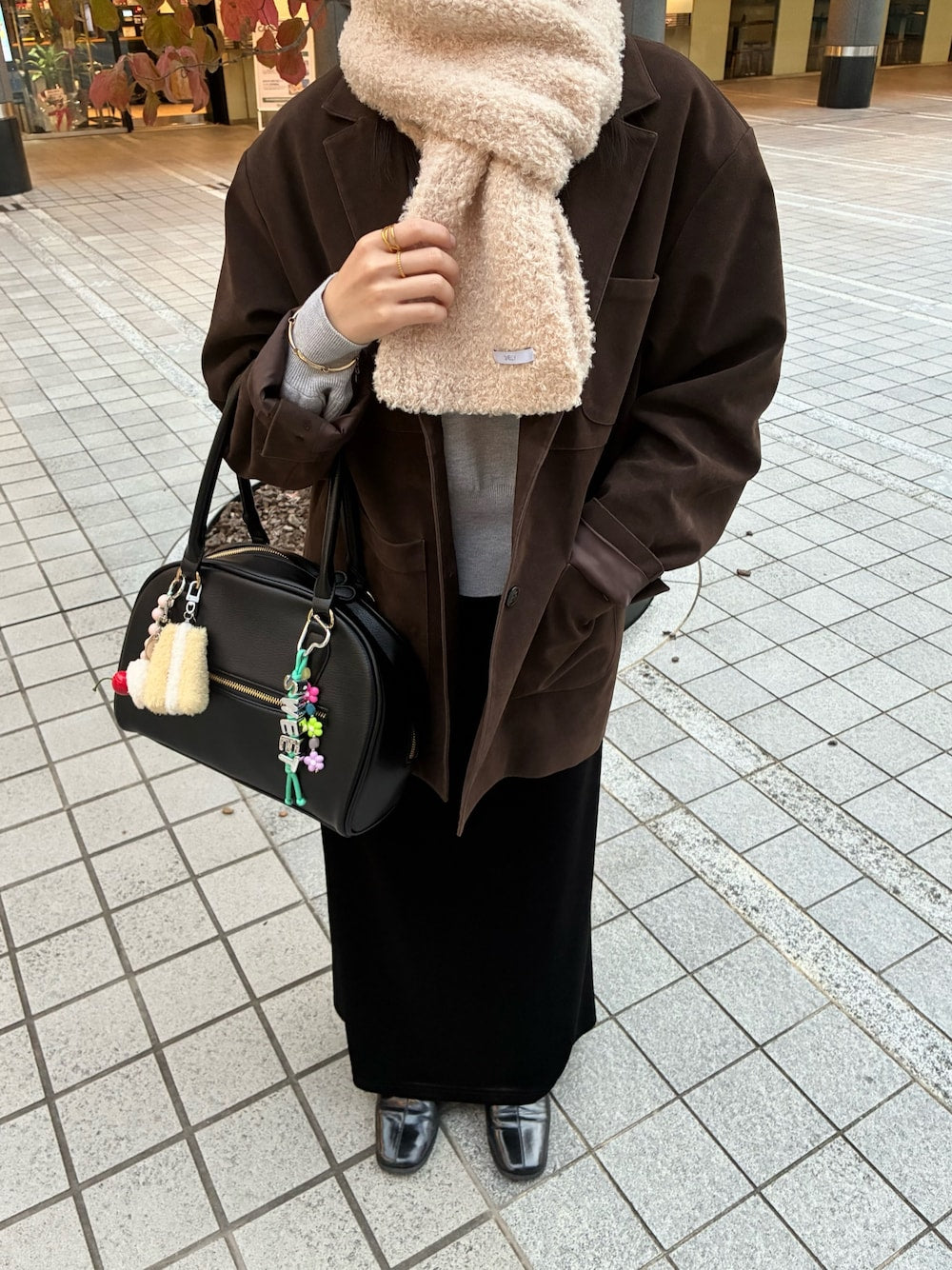 KBF 光澤天鵝絨裙