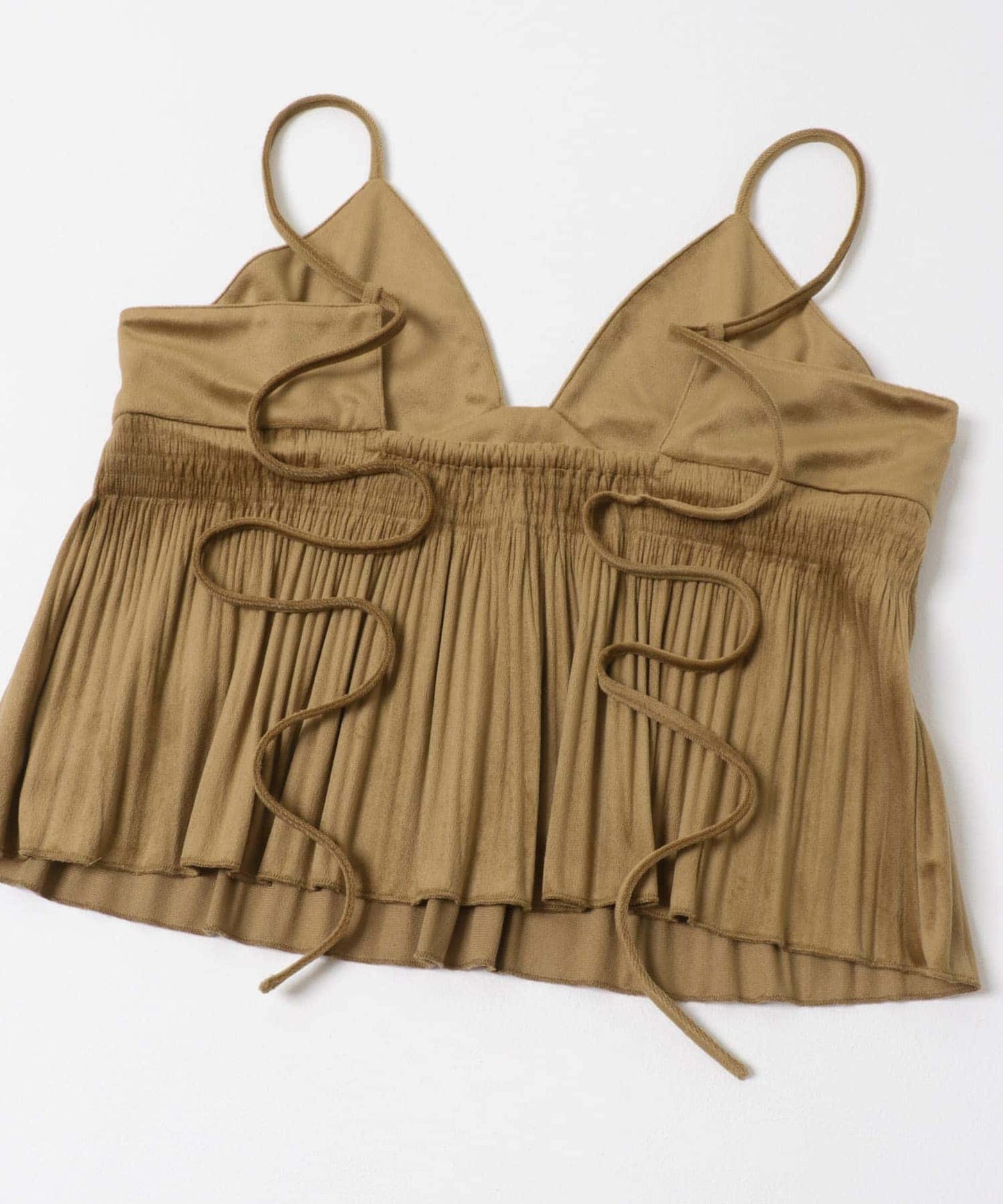 [背心+裙] KBF Majolica pleated dress SET