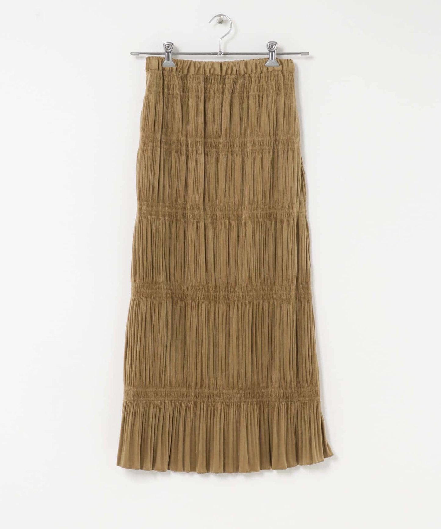 [背心+裙] KBF Majolica pleated dress SET