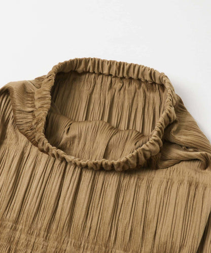 [背心+裙] KBF Majolica pleated dress SET