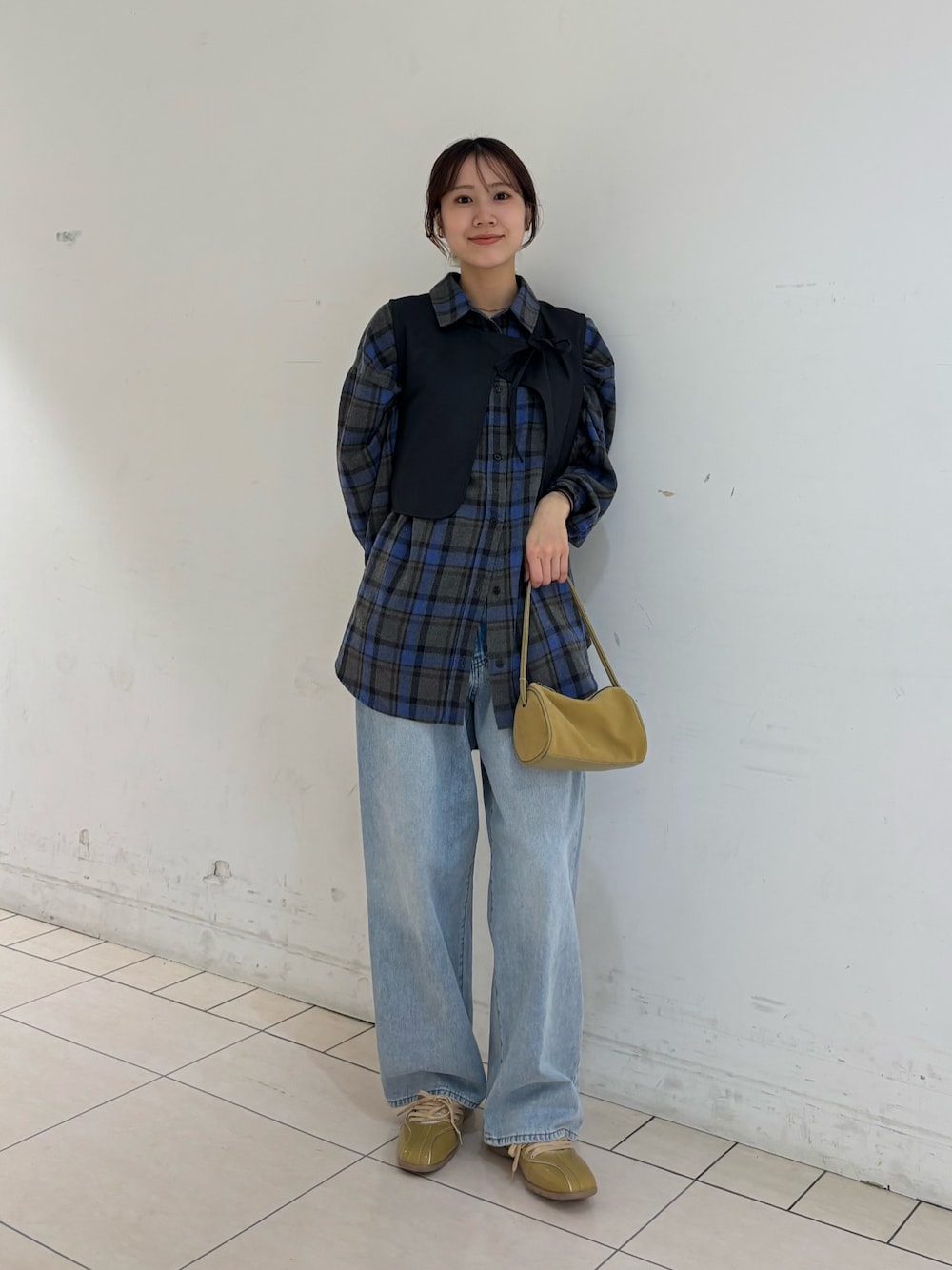 KBF 綁帶上衣+大百褶裙SET