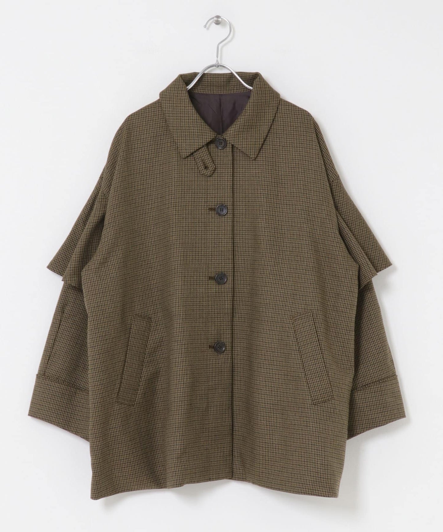 KBF 荷葉邊傘形外套