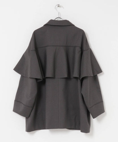 KBF 荷葉邊傘形外套