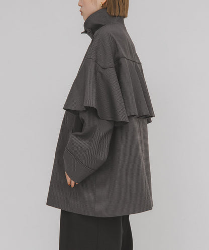 KBF 荷葉邊傘形外套