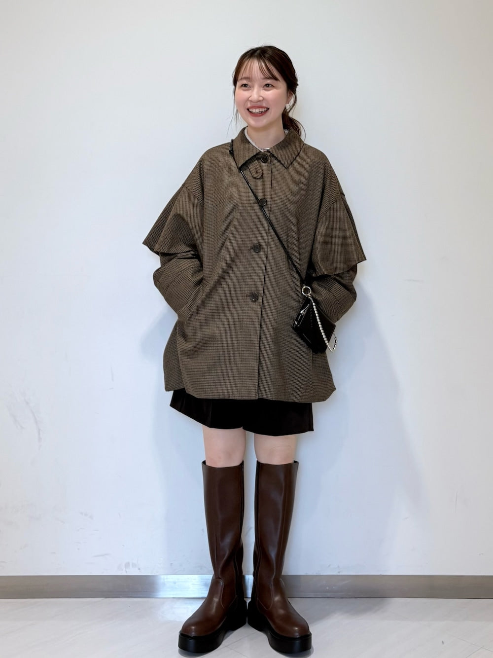 KBF 荷葉邊傘形外套