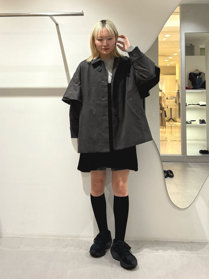 KBF 荷葉邊傘形外套