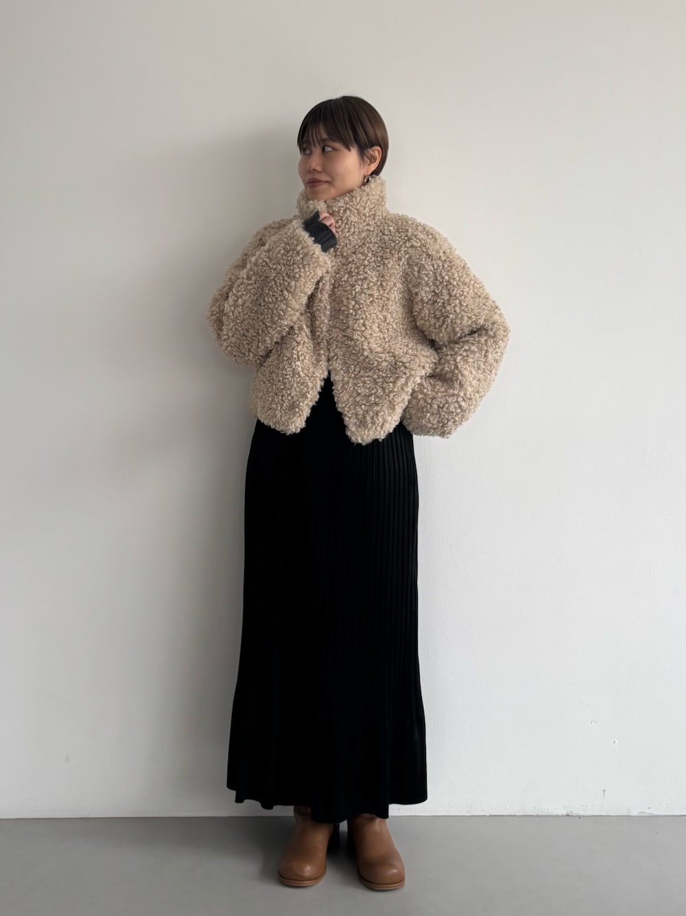 KBF 毛絨絨短Jacket