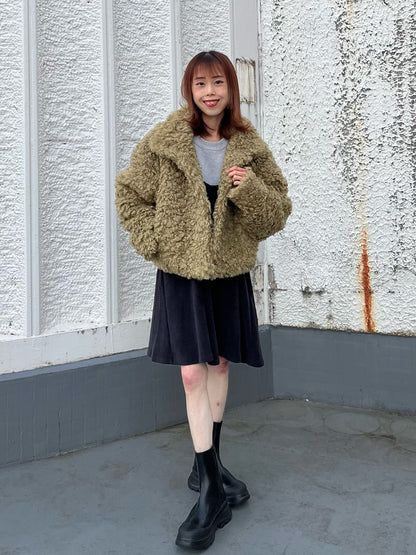 KBF 毛絨絨短Jacket