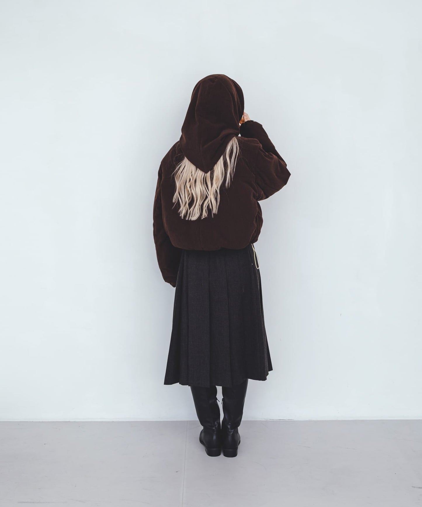 KBF 帽 ＋ 雙面穿外套（燈芯絨＋尼龍）