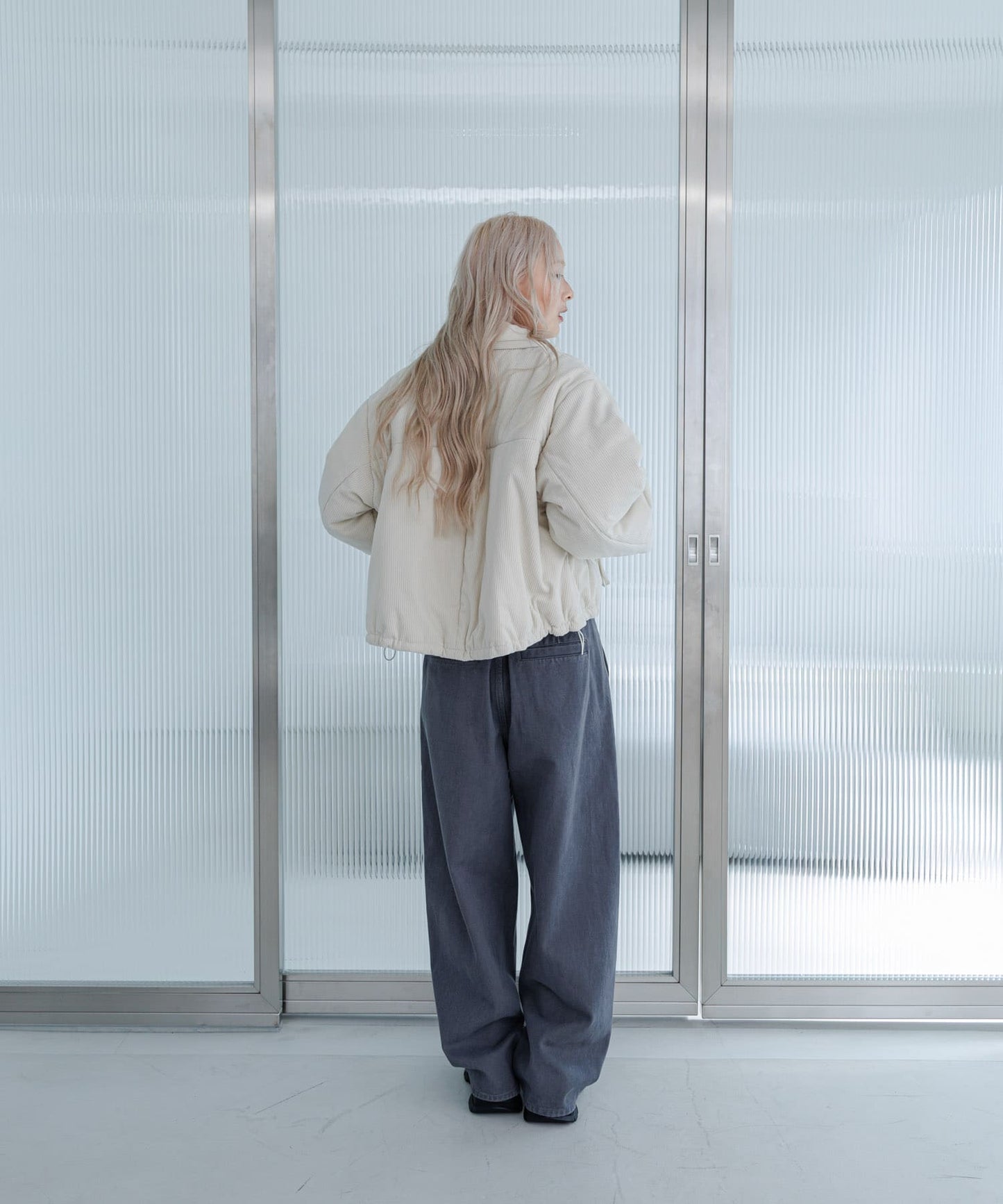 KBF 帽 ＋ 雙面穿外套（燈芯絨＋尼龍）