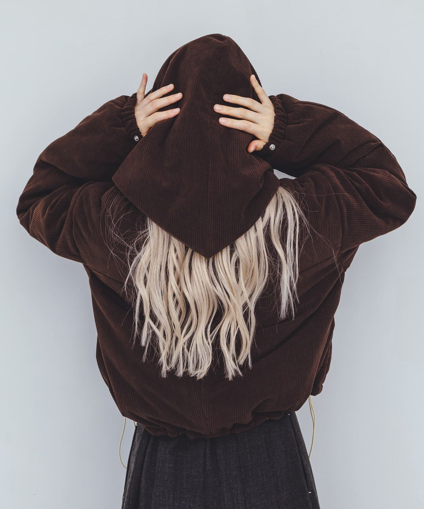 KBF 帽 ＋ 雙面穿外套（燈芯絨＋尼龍）