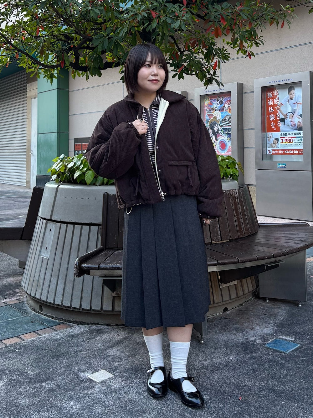 KBF 帽 ＋ 雙面穿外套（燈芯絨＋尼龍）