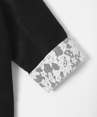 「手袖領口超靚」 KBF絲絨寬版外套