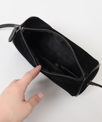 KBF Stitch design velor mini bag