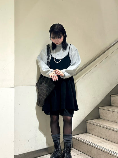 KBF Wool mix 2WAY 格紋大包包