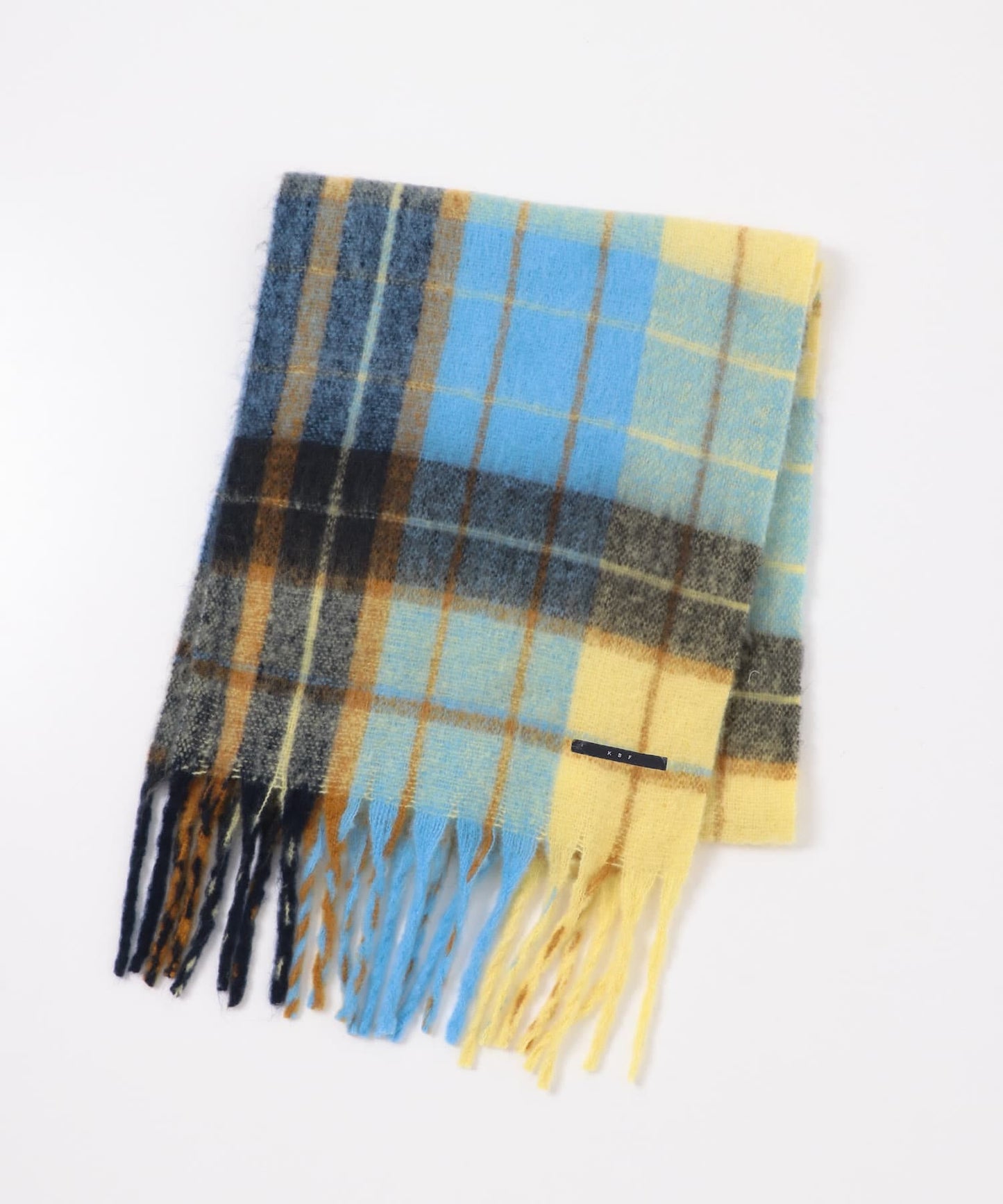 KBF boucle check stole